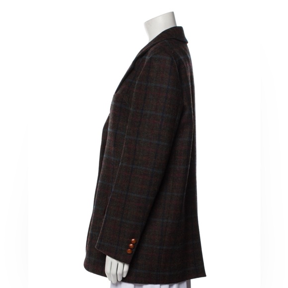 NWT Blazé Milano Wool Blazer with Velvet Corduroy Trim - Picture 2 of 4